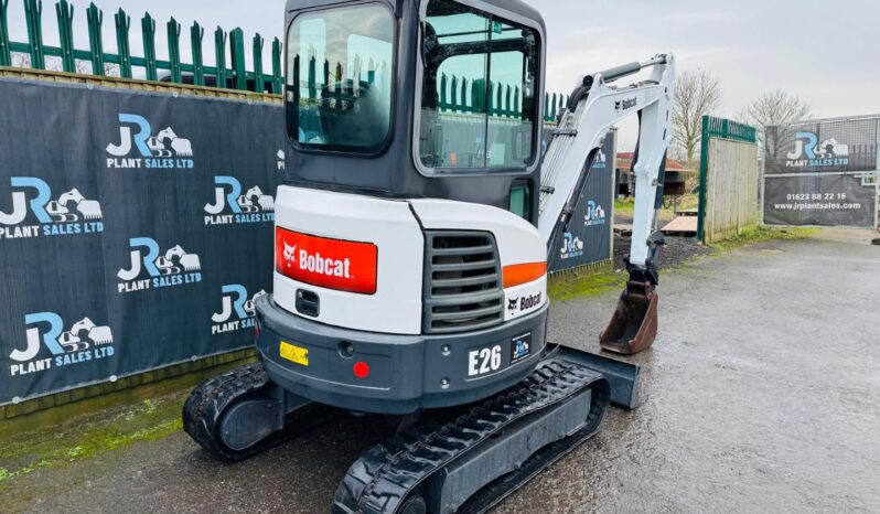 2016 Bobcat E26 Excavator full