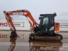 2018 Hitachi ZX85USB-5A 6 Ton+ Excavators For Auction: Dromore – 13th &14th December 2024 @ 9:00am For Auction on 2024-12-14 full