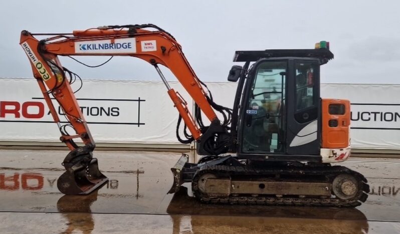 2018 Hitachi ZX85USB-5A 6 Ton+ Excavators For Auction: Dromore – 13th &14th December 2024 @ 9:00am For Auction on 2024-12-14 full