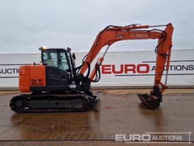 2017 Hitachi ZX85USB-5A 6 Ton+ Excavators For Auction: Dromore – 13th &14th December 2024 @ 9:00am For Auction on 2024-12-14 full