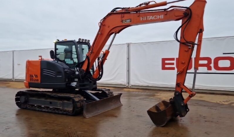 2017 Hitachi ZX85USB-5A 6 Ton+ Excavators For Auction: Dromore – 13th &14th December 2024 @ 9:00am For Auction on 2024-12-14 full