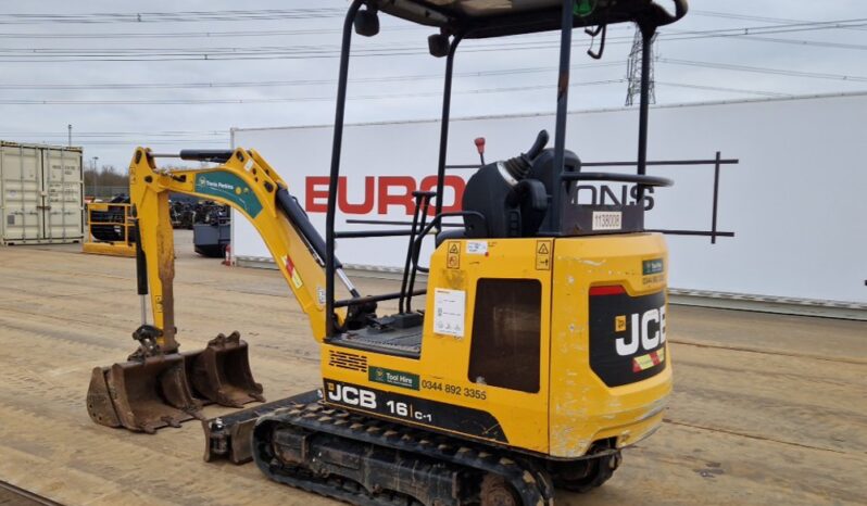 2020 JCB 16C-1 Mini Excavators For Auction: Leeds – 22nd, 23rd, 24th & 25th January 25 @ 8:00am full