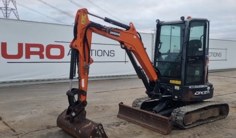 2019 Doosan DX27Z Mini Excavators For Auction: Leeds – 22nd, 23rd, 24th & 25th January 25 @ 8:00am