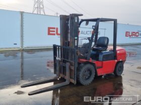 Jiachen 3 Stage Free Lift Mast, Sideshift, Forks Forklifts For Auction: Leeds – 22nd, 23rd, 24th & 25th January 25 @ 8:00am