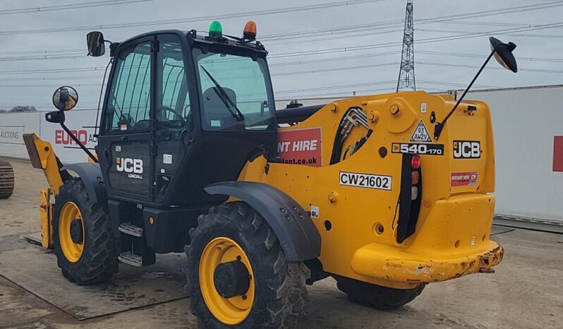 2019 JCB 540-170 Telehandlers For Auction: Leeds – 22nd, 23rd, 24th & 25th January 25 @ 8:00am full