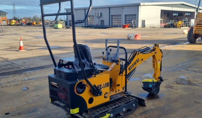 Unused 2024 Huawai HE10-B Micro Excavators For Auction: Leeds – 22nd, 23rd, 24th & 25th January 25 @ 8:00am full