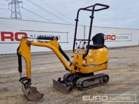 2021 JCB 8008 CT Micro Excavators For Auction: Leeds – 22nd, 23rd, 24th & 25th January 25 @ 8:00am