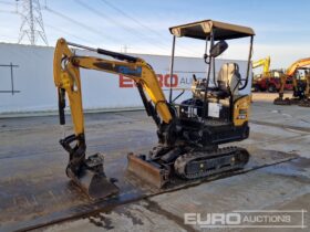 2022 Sany SY16C Mini Excavators For Auction: Leeds – 22nd, 23rd, 24th & 25th January 25 @ 8:00am