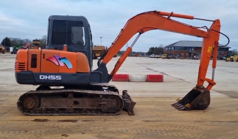 Doosan DH55-7 Mini Excavators For Auction: Leeds – 22nd, 23rd, 24th & 25th January 25 @ 8:00am full