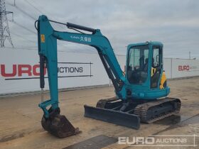 Kubota KX161-3SZ Mini Excavators For Auction: Leeds – 22nd, 23rd, 24th & 25th January 25 @ 8:00am