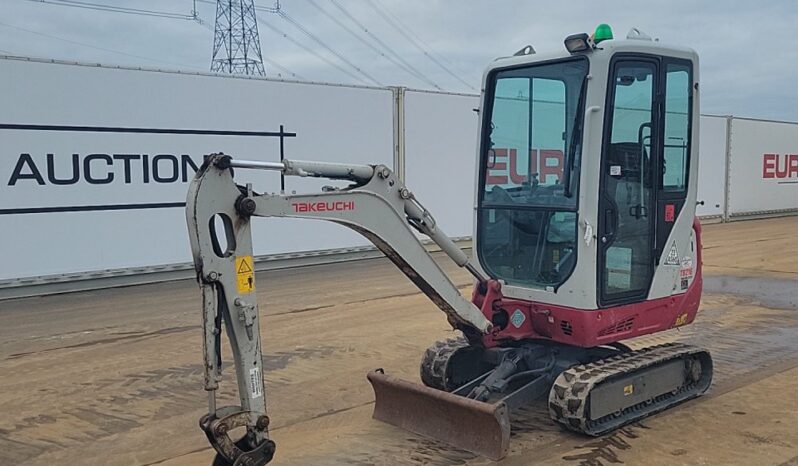 2018 Takeuchi TB216 Mini Excavators For Auction: Leeds – 22nd, 23rd, 24th & 25th January 25 @ 8:00am