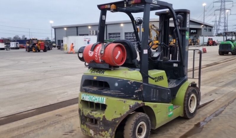 2015 Clark C25L Forklifts For Auction: Leeds – 22nd, 23rd, 24th & 25th January 25 @ 8:00am full