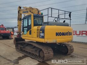 2014 Komatsu PC190LC-8 10 Ton+ Excavators For Auction: Leeds – 22nd, 23rd, 24th & 25th January 25 @ 8:00am full