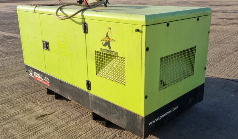 Pramac GSL40 Generators For Auction: Leeds – 22nd, 23rd, 24th & 25th January 25 @ 8:00am full