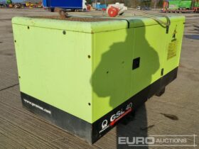 Pramac GSL40 Generators For Auction: Leeds – 22nd, 23rd, 24th & 25th January 25 @ 8:00am full