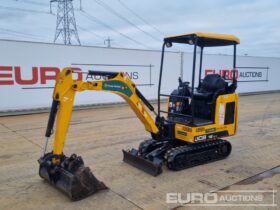 2020 JCB 16C-1 Mini Excavators For Auction: Leeds – 22nd, 23rd, 24th & 25th January 25 @ 8:00am