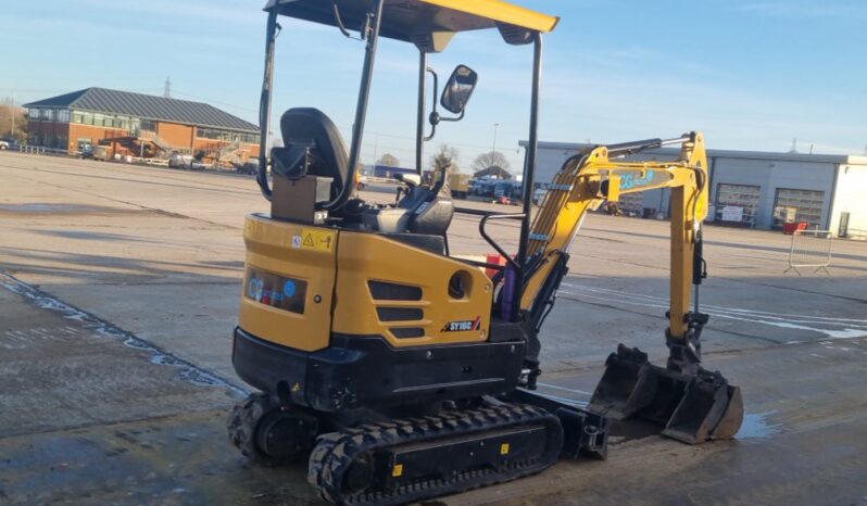 2022 Sany SY16C Mini Excavators For Auction: Leeds – 22nd, 23rd, 24th & 25th January 25 @ 8:00am full