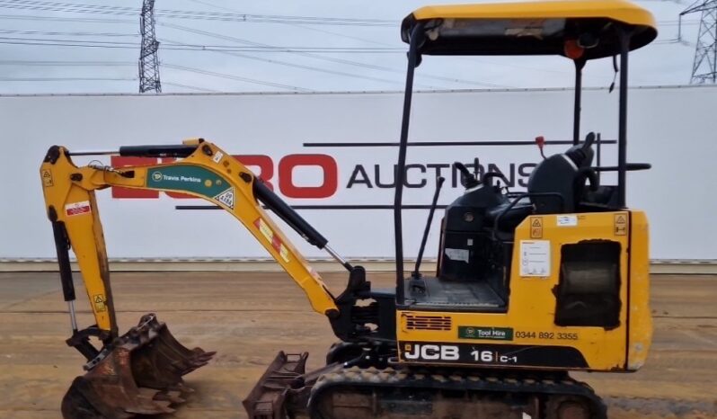 2020 JCB 16C-1 Mini Excavators For Auction: Leeds – 22nd, 23rd, 24th & 25th January 25 @ 8:00am full