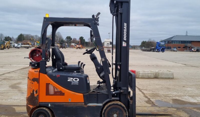 2017 Doosan GC20E-5 Forklifts For Auction: Leeds – 22nd, 23rd, 24th & 25th January 25 @ 8:00am full