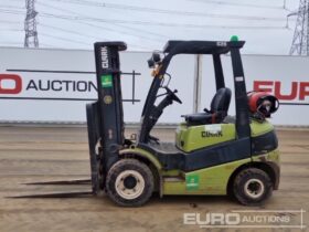 2015 Clark C25L Forklifts For Auction: Leeds – 22nd, 23rd, 24th & 25th January 25 @ 8:00am full