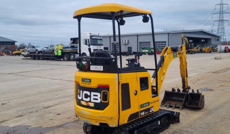 2020 JCB 16C-1 Mini Excavators For Auction: Leeds – 22nd, 23rd, 24th & 25th January 25 @ 8:00am full