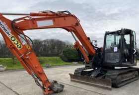 FOR AUCTION: 2019 Hitachi ZX85USB-6 rubber tracked excavator – ENDING 2025-01-08