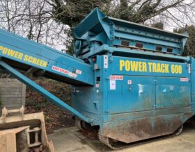 FOR AUCTION: 2001 Powerscreen Power Track 600 diesel driven tracked screener – ENDING 2025-01-08