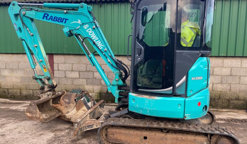 3.5T Excavator Kobelco SK30SR-6E 2020 full