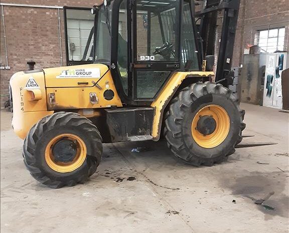 3T 4WD Masted Forklift JCB 930 2015- Low hours 5.5m Mast. full