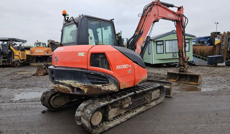 1 KUBOTA KX080-4 EXCAVATOR For Auction on 2024-12-29 For Auction on 2024-12-29 full