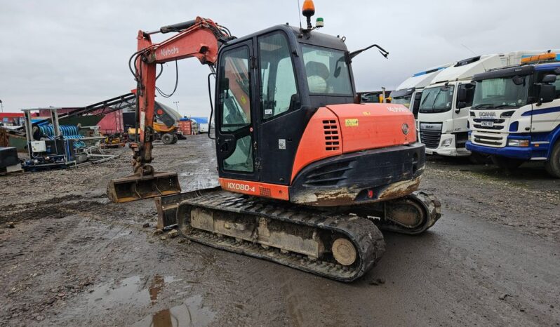 1 KUBOTA KX080-4 EXCAVATOR For Auction on 2024-12-29 For Auction on 2024-12-29 full