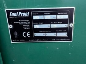 2017 Fuel Proof 10,000 Litre Tank  £6400 full