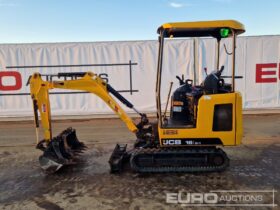 2020 JCB 16C-1 Mini Excavators For Auction: Dromore – 21st & 22nd February 2025 @ 9:00am For Auction on 2025-02-22 full