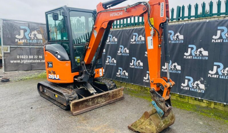 2021 Hitachi ZX26U-6 Excavator full