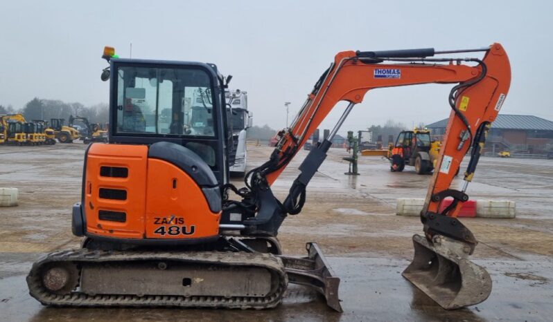 2017 Hitachi ZX48U-5A CLR Mini Excavators For Auction: Leeds – 22nd, 23rd, 24th & 25th January 25 @ 8:00am full