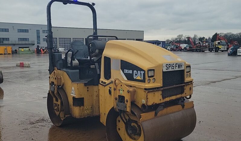 2015 CAT CB34B Rollers For Auction: Leeds – 22nd, 23rd, 24th & 25th January 25 @ 8:00am full