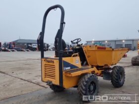 2016 Thwaites 3 Ton Swivel Skip Site Dumpers For Auction: Leeds – 22nd, 23rd, 24th & 25th January 25 @ 8:00am full