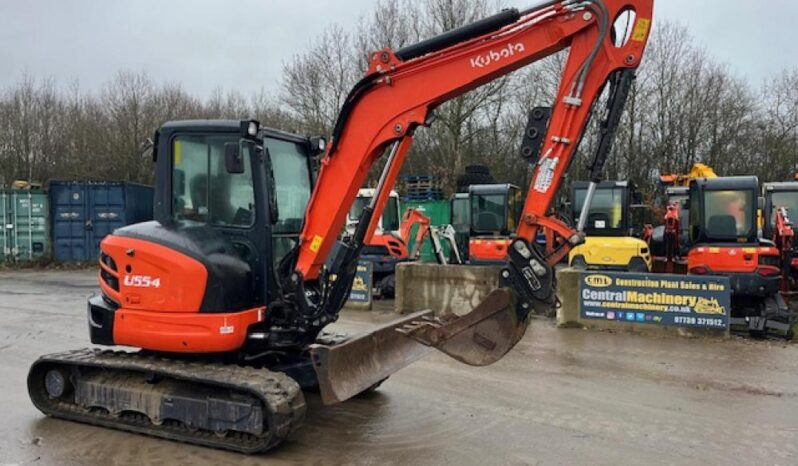 2018 Kubota U55-4 Excavator 4 Ton  to 9 Ton for Sale full