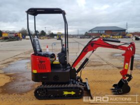 Unused 2024 JPC HT12 Micro Excavators For Auction: Leeds – 22nd, 23rd, 24th & 25th January 25 @ 8:00am full