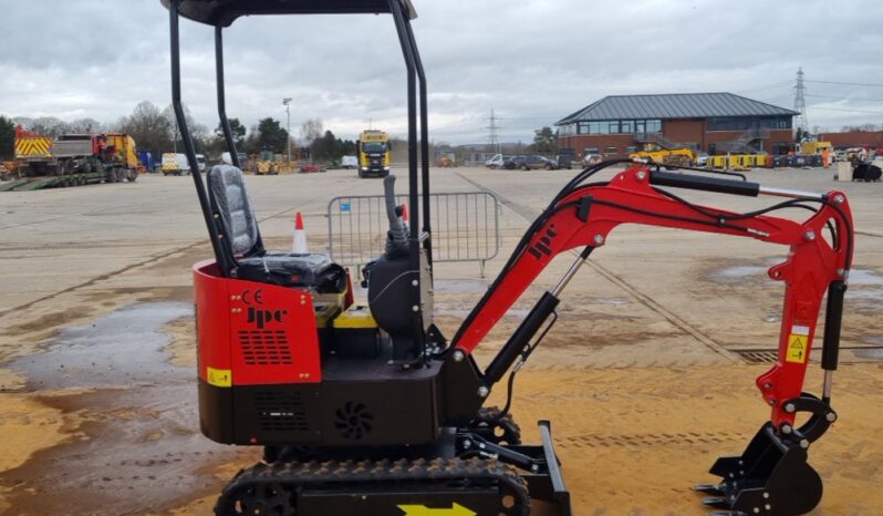 Unused 2024 JPC HT12 Micro Excavators For Auction: Leeds – 22nd, 23rd, 24th & 25th January 25 @ 8:00am full