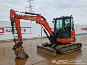 2018 Kubota U48-4 Mini Excavators For Auction: Leeds – 22nd, 23rd, 24th & 25th January 25 @ 8:00am