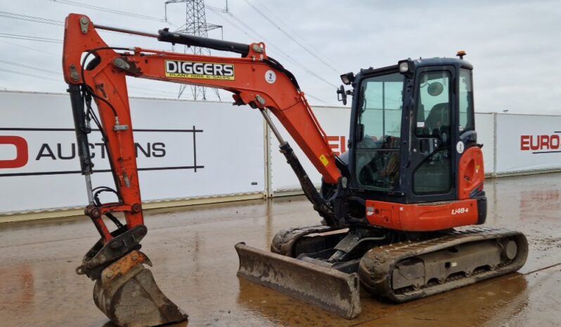 2018 Kubota U48-4 Mini Excavators For Auction: Leeds – 22nd, 23rd, 24th & 25th January 25 @ 8:00am