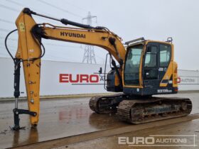 2019 Hyundai HX130LCR 10 Ton+ Excavators For Auction: Leeds – 22nd, 23rd, 24th & 25th January 25 @ 8:00am