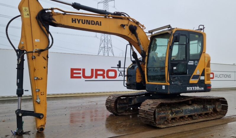 2019 Hyundai HX130LCR 10 Ton+ Excavators For Auction: Leeds – 22nd, 23rd, 24th & 25th January 25 @ 8:00am