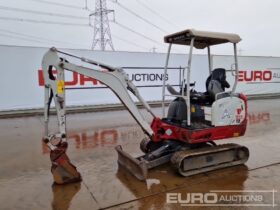 2020 Takeuchi TB216 Mini Excavators For Auction: Leeds – 22nd, 23rd, 24th & 25th January 25 @ 8:00am