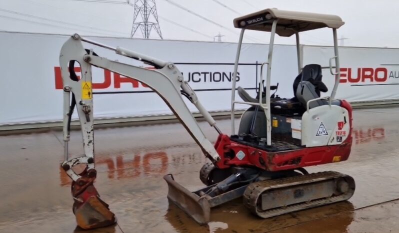 2020 Takeuchi TB216 Mini Excavators For Auction: Leeds – 22nd, 23rd, 24th & 25th January 25 @ 8:00am