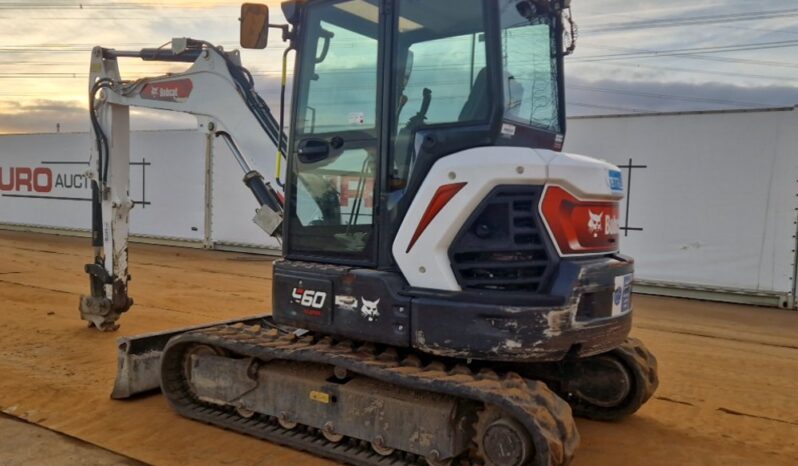 2021 Bobcat E60 6 Ton+ Excavators For Auction: Leeds – 22nd, 23rd, 24th & 25th January 25 @ 8:00am full