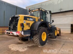 2017 Komatsu WA380-8 Wheeled Loaders For Auction: Leeds – 22nd, 23rd, 24th & 25th January 25 @ 8:00am full