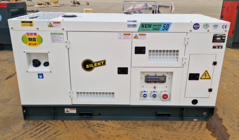 Unused 2024 Ashita Power AG3-50 Generators For Auction: Leeds – 22nd, 23rd, 24th & 25th January 25 @ 8:00am full