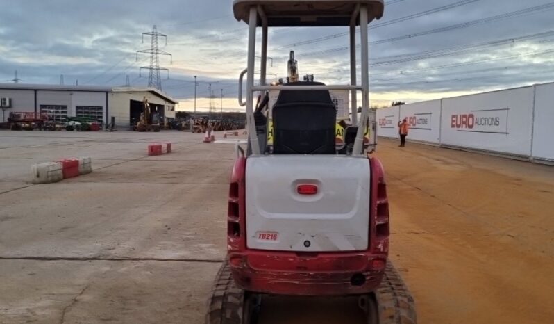 2020 Takeuchi TB216 Mini Excavators For Auction: Leeds – 22nd, 23rd, 24th & 25th January 25 @ 8:00am full